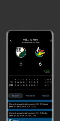 Baseball Cuba android App screenshot 4